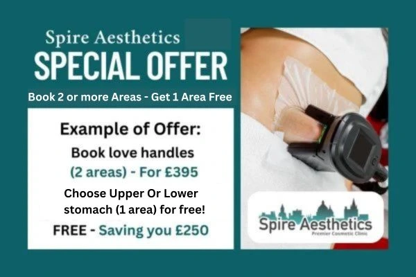 Fat Freezing Promotion Thrapston from Spire Aesthetics - Book Today!