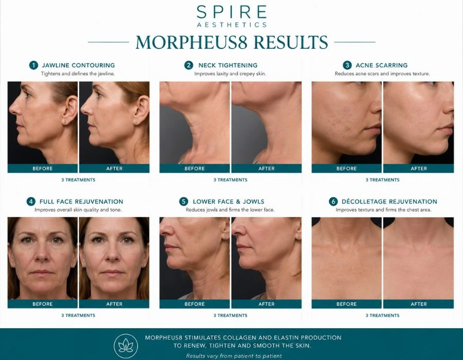 RF Microneedling Skin tightening Thrapston results