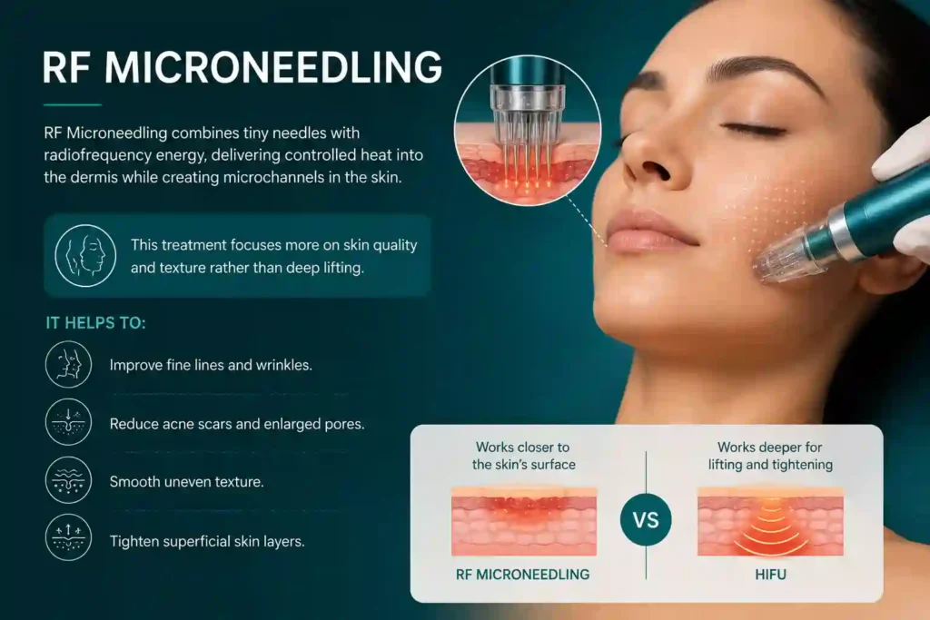 What Does RF Microneedling Do That HIFU Alone Cannot Thrapston