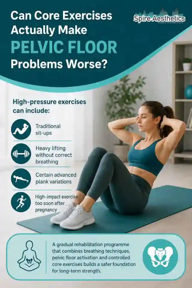 Can Strengthening Your Core Alone Actually Make Pelvic Floor Problems Worse Thrapston?